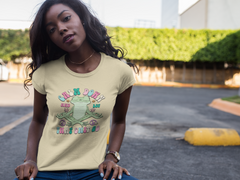 Calm Down and Let That Go Tee – Chill Frog Meditation Vibes