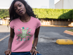 Calm Down and Let That Go Tee – Chill Frog Meditation Vibes