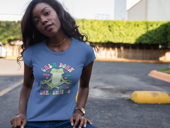 Calm Down and Let That Go Tee – Chill Frog Meditation Vibes