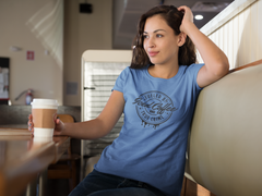 Fueled by Coffee and True Crime T-Shirt – Funny Graphic Tee for Coffee & Crime Lovers