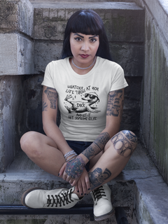 Funny Motivational T-Shirt – Whatever Life Throws at You, Duck and Keep Moving Tee