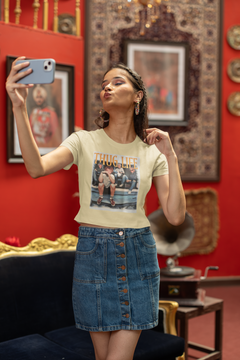 Golden Thug T-Shirt - Vintage Vibes with a Comedic Twist
