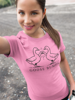 Goose Bumps Tee, Embrace Minimalist Fun
