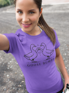 Goose Bumps Tee, Embrace Minimalist Fun