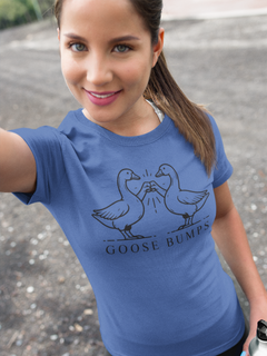 Goose Bumps Tee, Embrace Minimalist Fun