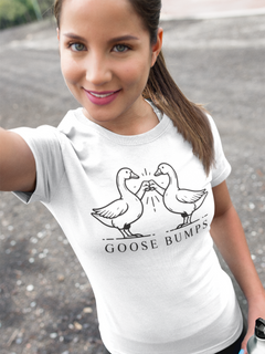 Goose Bumps Tee, Embrace Minimalist Fun