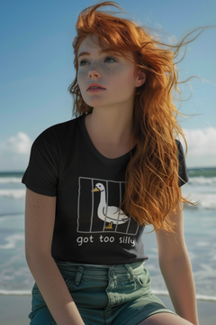 Locked Up for Getting Too Silly - Funny Goose Tee