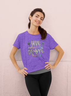 Live Colorfully or Die Trying Hairstylist Graphic Tee