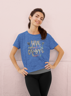 Live Colorfully or Die Trying Hairstylist Graphic Tee