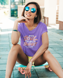 My Soul Is on a Budget T-Shirt – Funny No Drama, Positive Vibes Graphic Tee