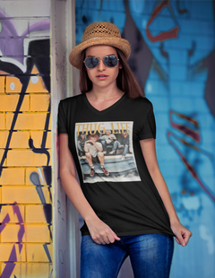Golden Thug T-Shirt - Vintage Vibes with a Comedic Twist