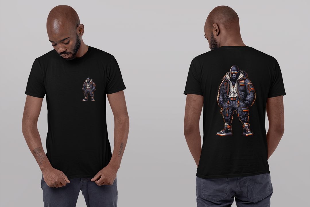 Gorilla Crew Graphic Tee – Urban Streetwear Vibe