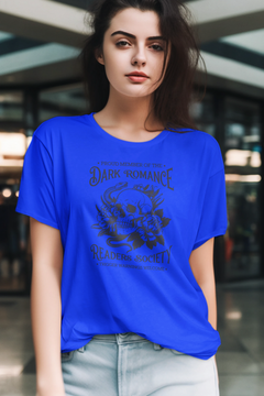 Dark Romance Readers Society Graphic Tee – Gothic Book Lover T-Shirt