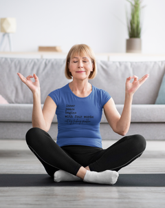 Inner Peace Graphic T-Shirt – Funny Yoga & Sarcastic Mindfulness Tee