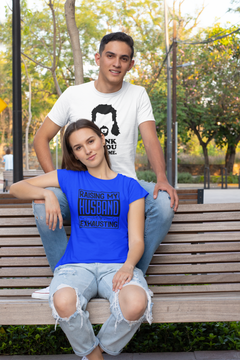 Raising My Husband Is Exhausting Funny Wife Shirt – Marriage Humor Tee