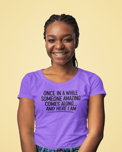 Someone Amazing Shirt – Motivational Funny Graphic T-Shirt