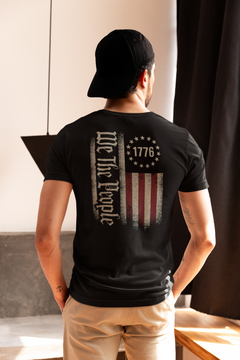Patriotic We The People Shirt – Vintage 1776 American Flag T-Shirt