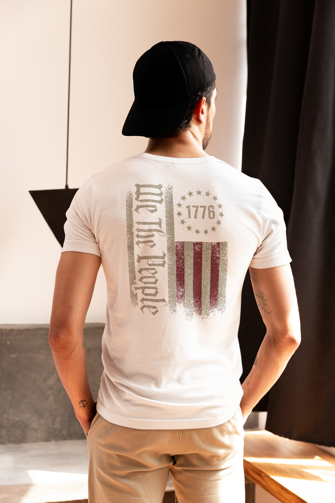 Patriotic We The People Shirt – Vintage 1776 American Flag T-Shirt